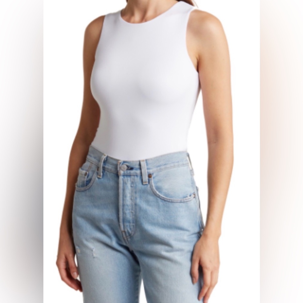 Popular 21 Double Layer Sleeveless Bodysuit